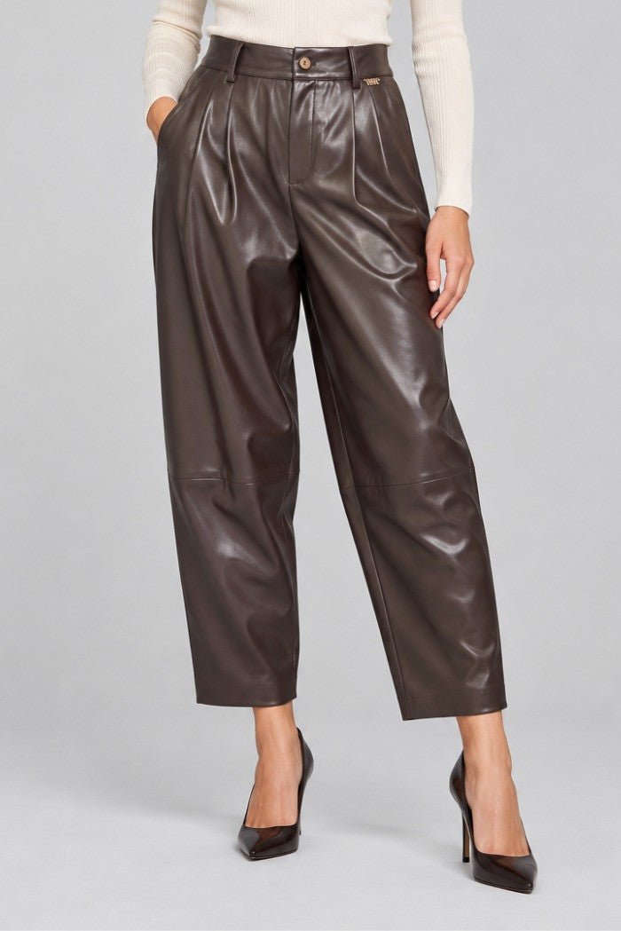 Markup - Pantalone balloon in ecopelle - Donna - World Fashion