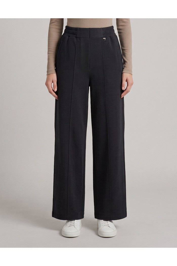 Markup - Pantalone in felpa interlock con spacchi - Donna - World Fashion