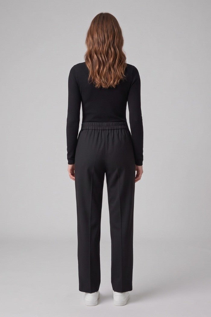 Markup - Pantalone Straight In Flanella - Donna - World Fashion