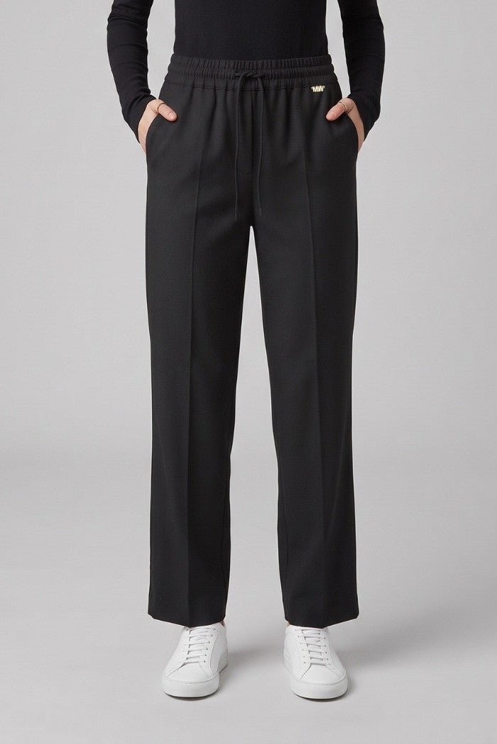Markup - Pantalone Straight In Flanella - Donna - World Fashion