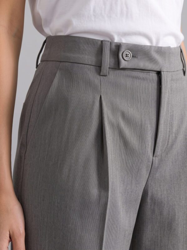 Markup - Pantapalazzo in flanella pettinata - Donna - World Fashion