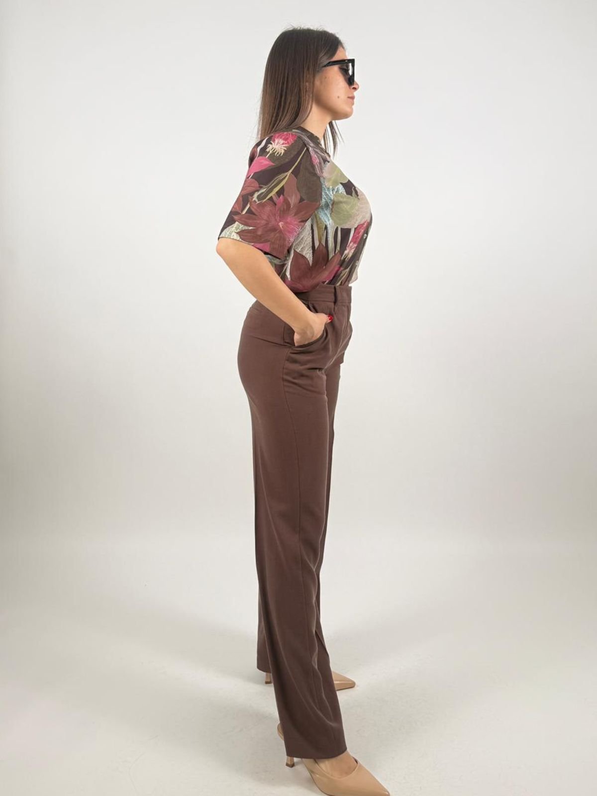 Markup - Pantapalazzo In Tessuto Fluido - Donna - World Fashion