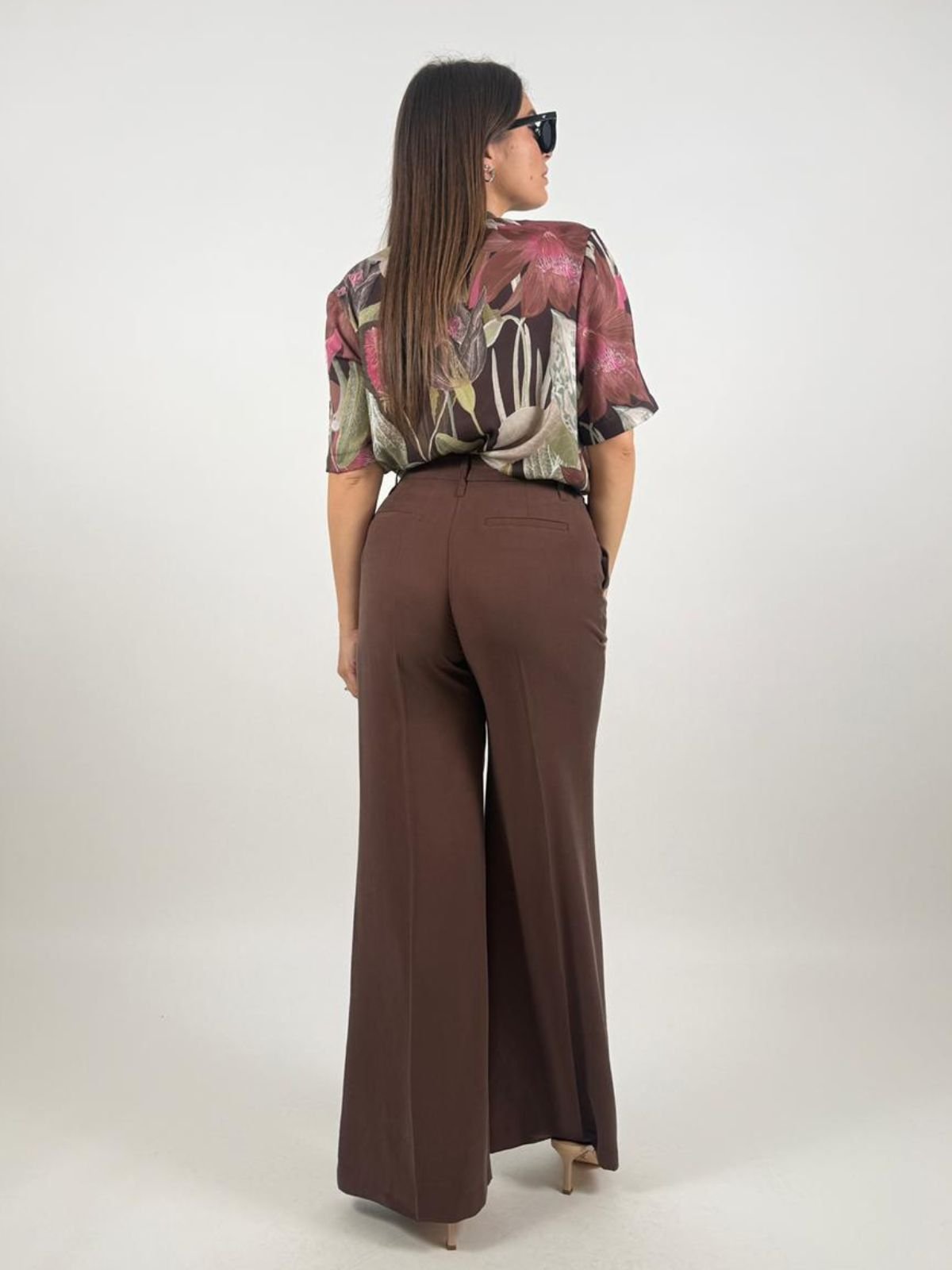 Markup - Pantapalazzo In Tessuto Fluido - Donna - World Fashion