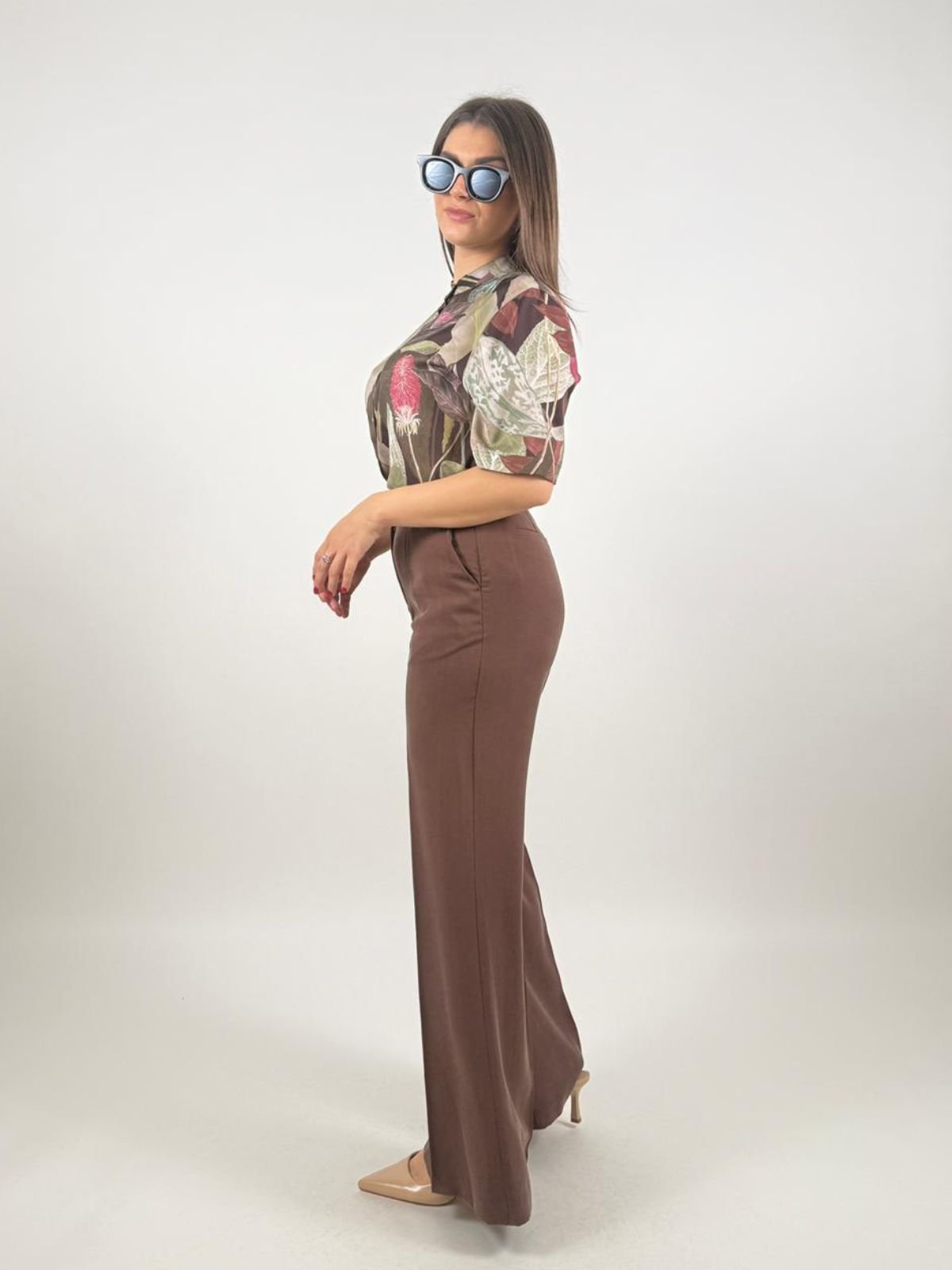 Markup - Pantapalazzo In Tessuto Fluido - Donna - World Fashion