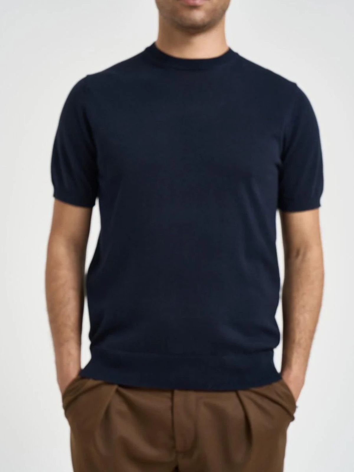 Markup - T-shirt uomo in maglia - Uomo - World Fashion