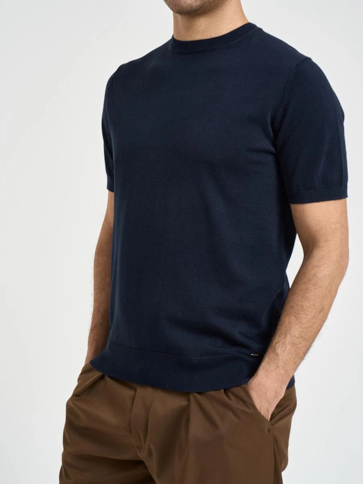 Markup - T-shirt uomo in maglia - Uomo - World Fashion