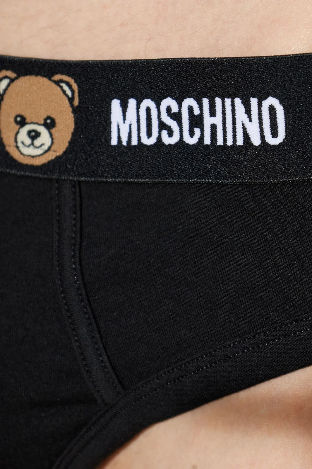 Moschino - Slip Moschino con elastico in vita, confezione da 2 pezzi con logo. - Uomo - World Fashion