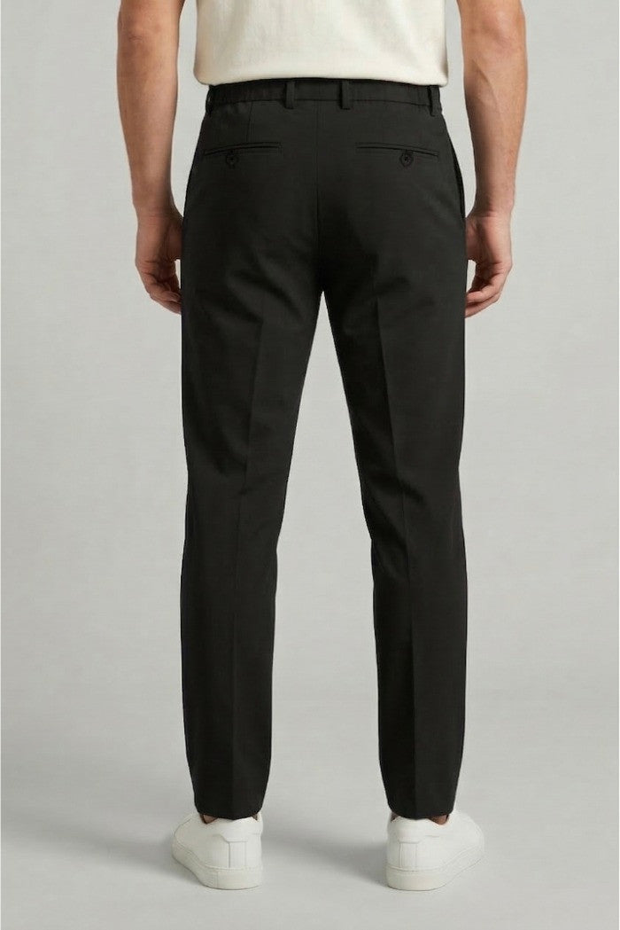 Markup - Pantalaccio con pences in tessuto stretch no stiro - Uomo