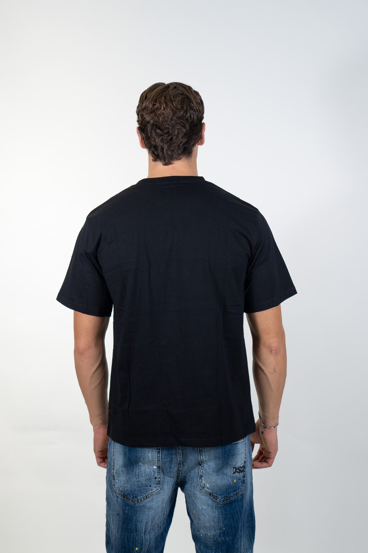 Ds2 - T-shirt con fascia logo - Uomo