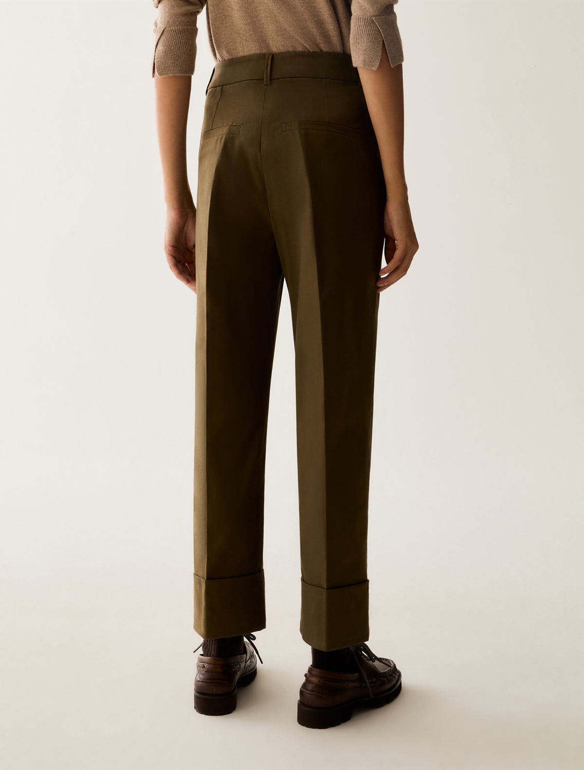 PennyBlack - Pantaloni in raso di cotone - Donna