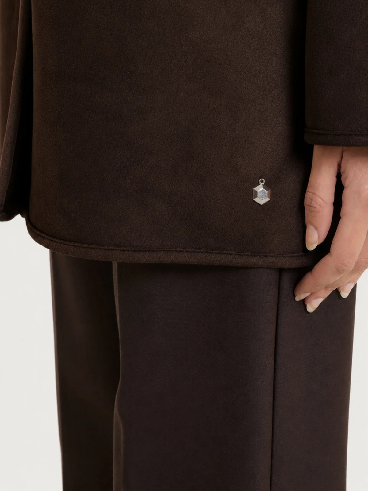 Ragno - Fuzzy Coat Giacca con cappuccio double-face - Donna