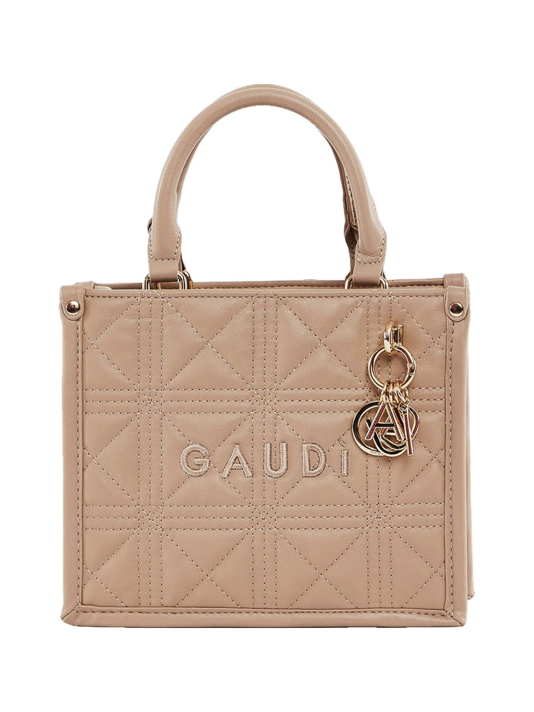 Gaudì - Mini shopping bag matelassé con charm - Donna