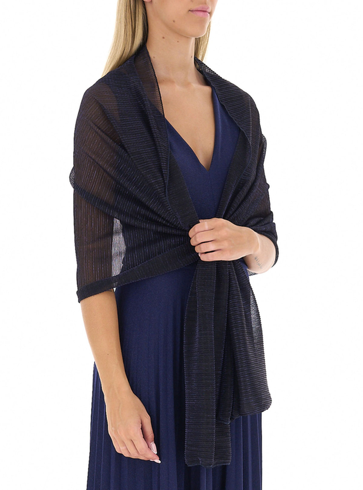 Rinascimento - Stola-foulard in lurex - Donna