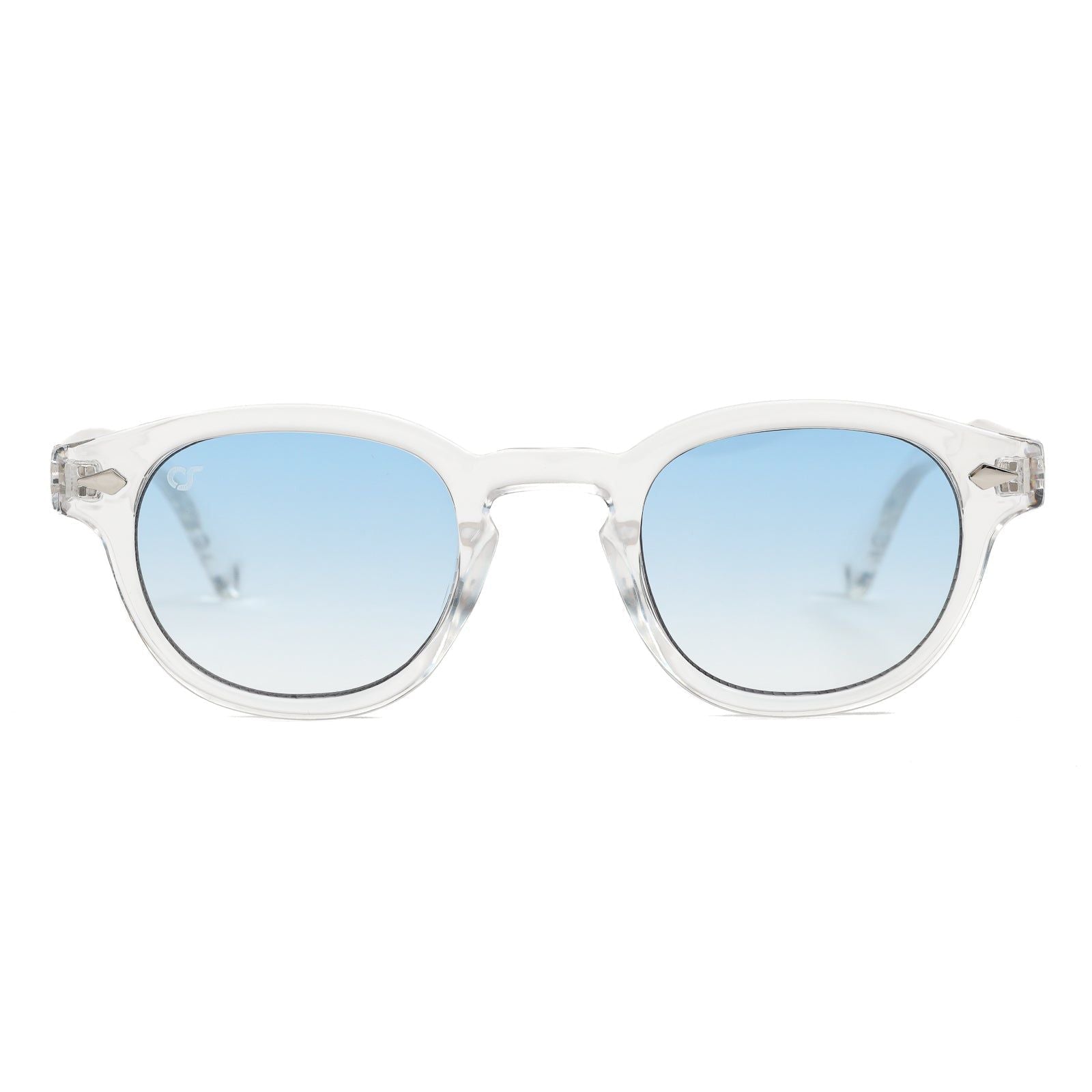 Os Sunglasses - Occhiali da sole Berlino Trasparente Blu Fumé - Unisex adulto - World Fashion