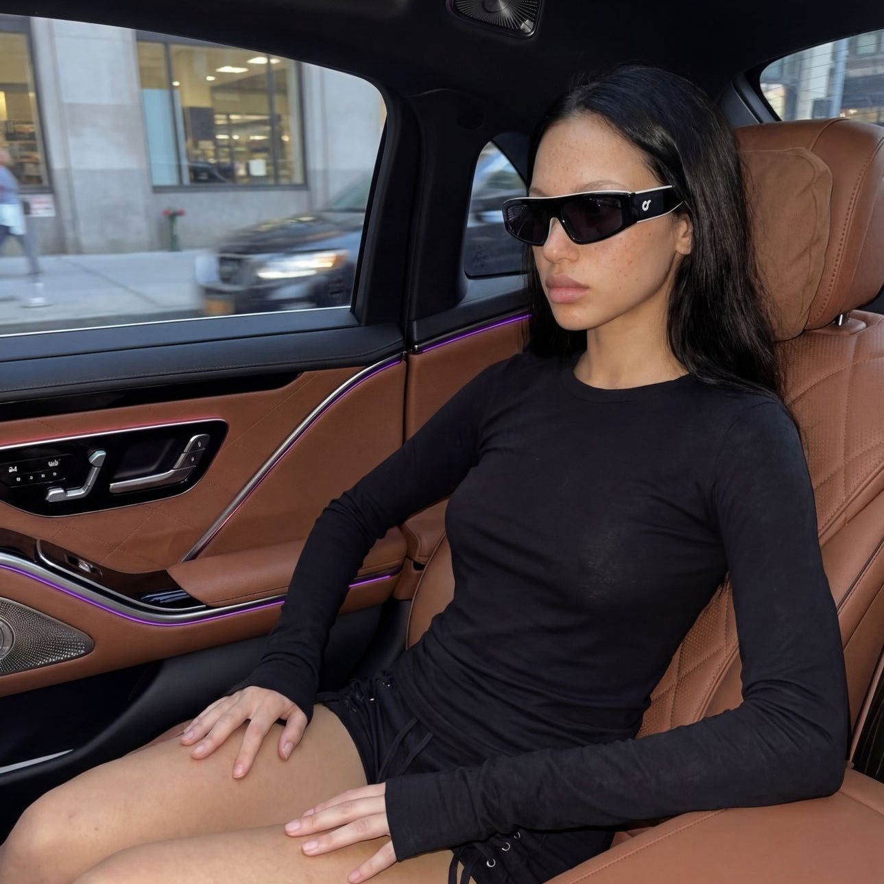 Os Sunglasses - Occhiali da sole Casablanca Nero - Unisex adulto - World Fashion