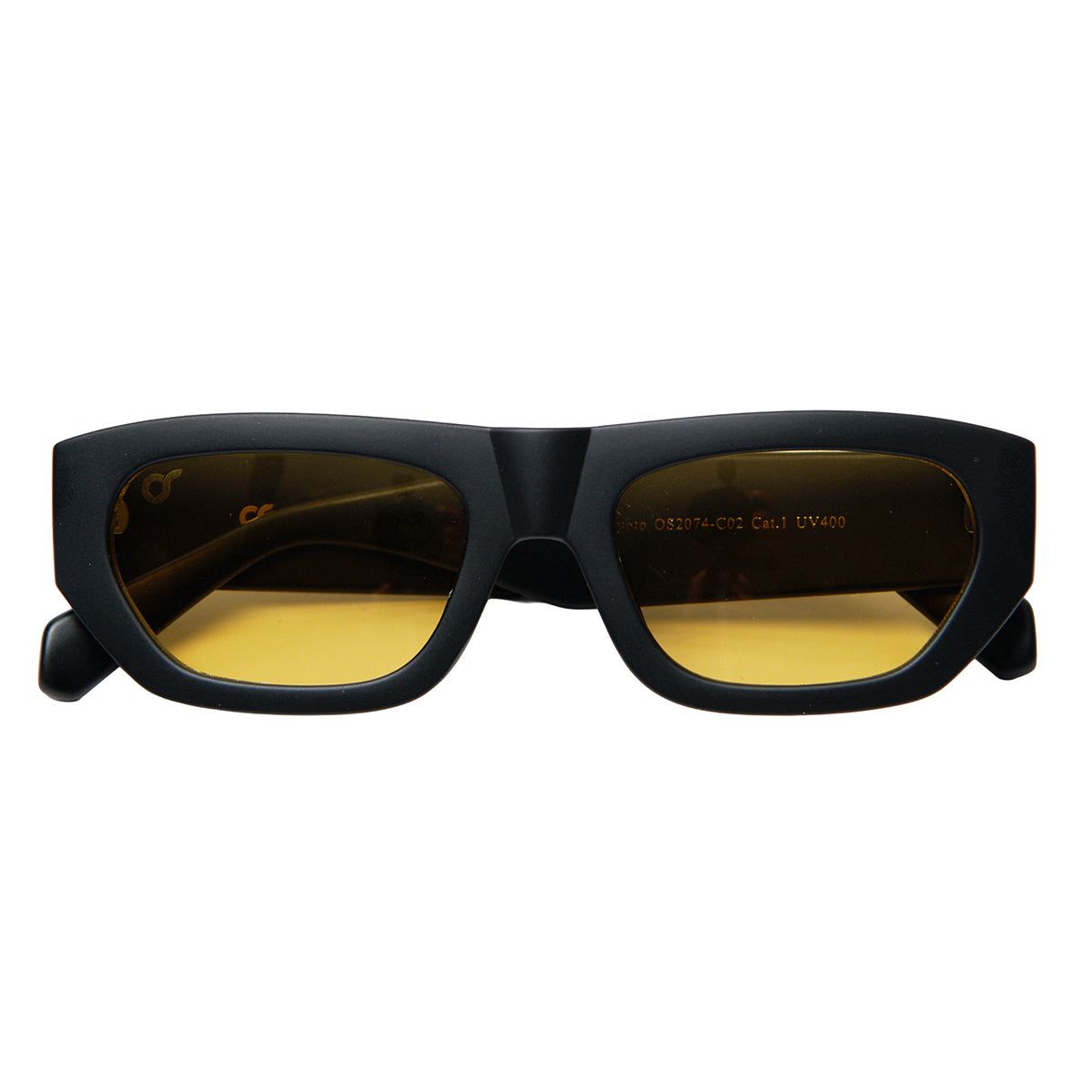 Os Sunglasses - Occhiali da sole Kyoto Giallo - Unisex adulto - World Fashion