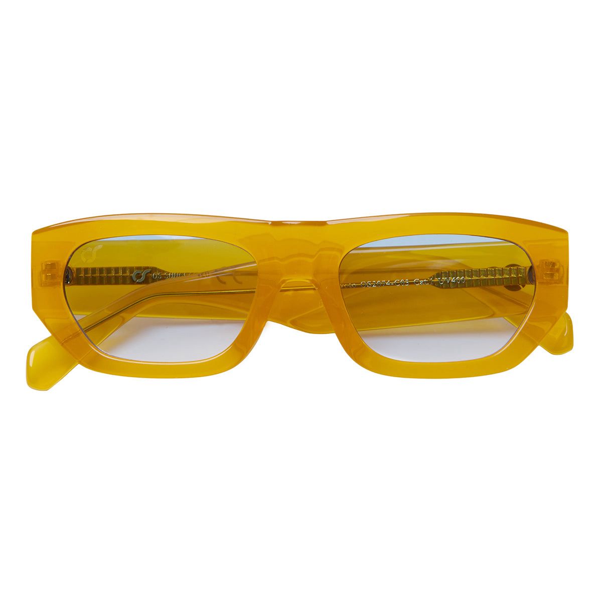Os Sunglasses - Occhiali da sole Kyoto Miele - Unisex adulto - World Fashion