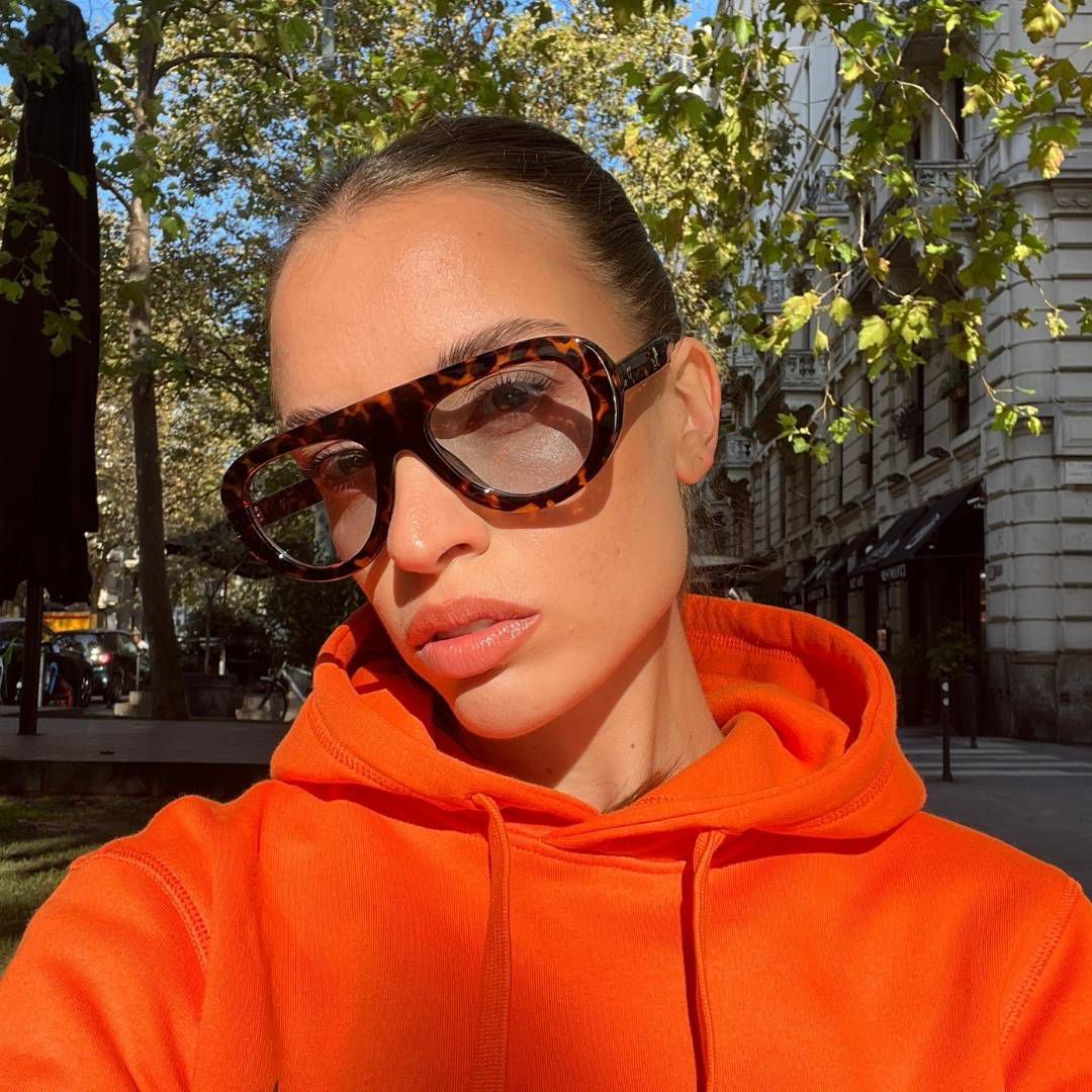 Os Sunglasses - Occhiali da sole Lima Tartarugato blu - Unisex adulto - World Fashion