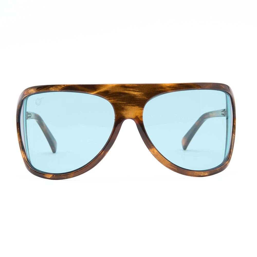Os Sunglasses - Occhiali da sole Nizza havana turchese - Unisex adulto - World Fashion
