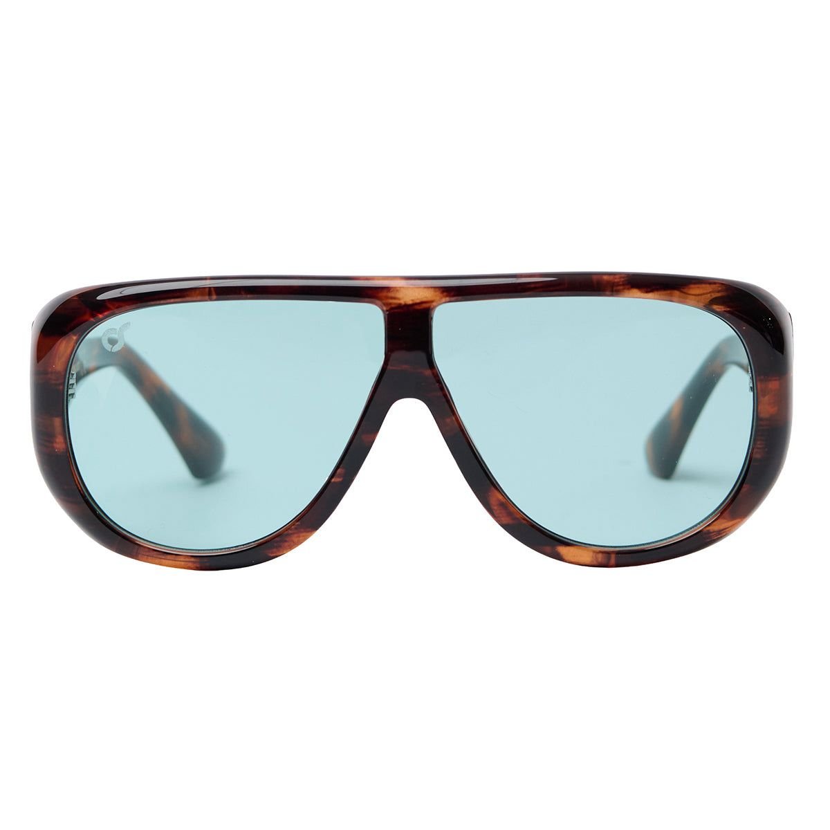 Os Sunglasses - Occhiali da sole Panama Havana Blu - Unisex adulto - World Fashion