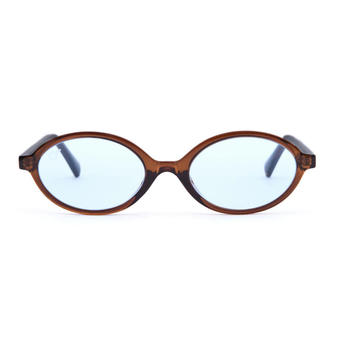 Os Sunglasses - Occhiali da sole Tokyo Mocha Blu - Unisex adulto - World Fashion