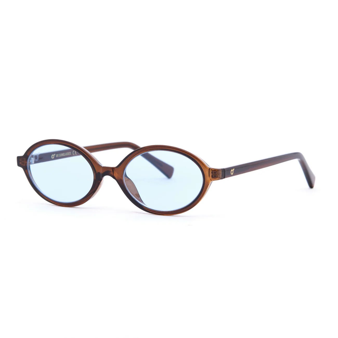 Os Sunglasses - Occhiali da sole Tokyo Mocha Blu - Unisex adulto - World Fashion