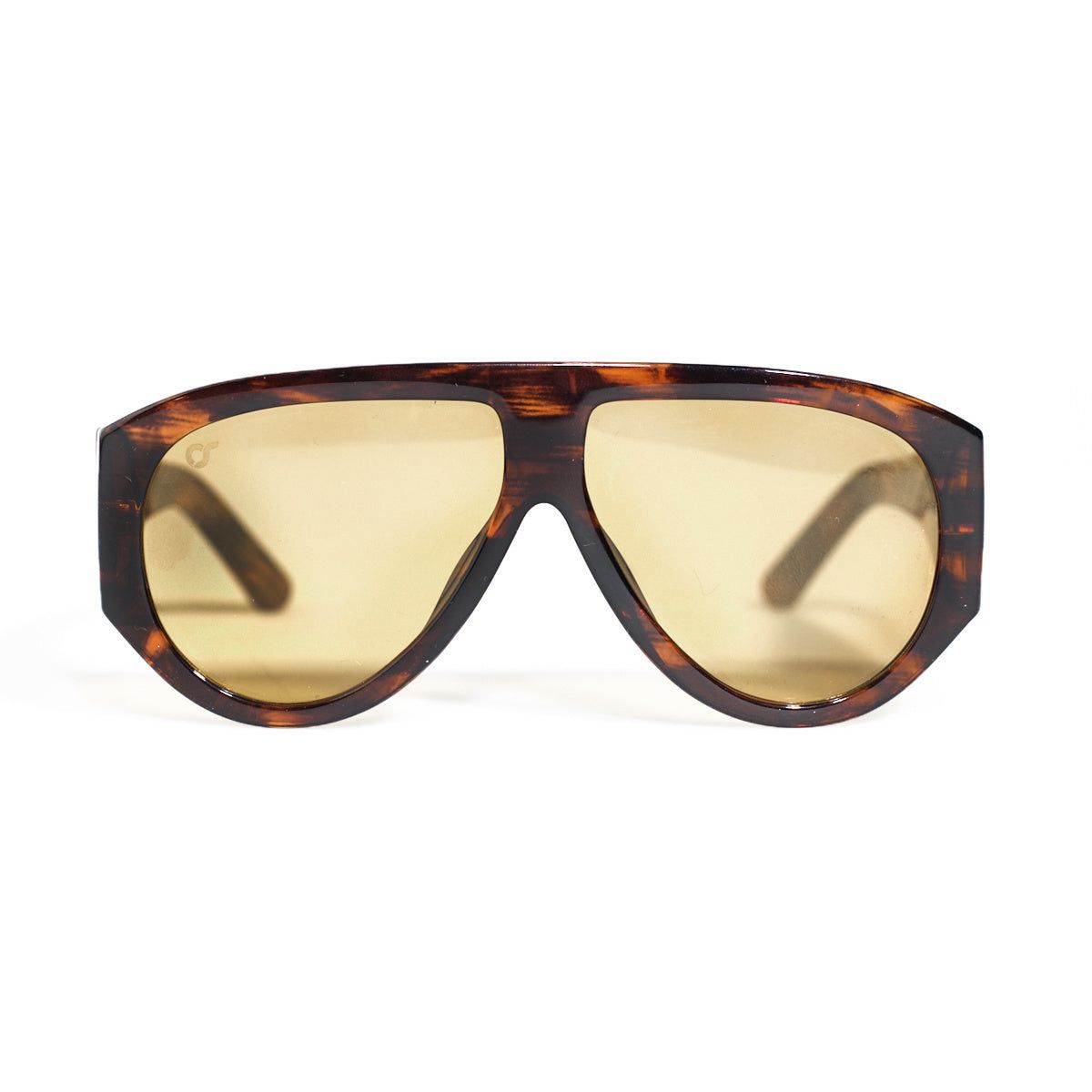 Os Sunglasses - Occhiali da sole Venezia Havana giallo - Unisex adulto - World Fashion