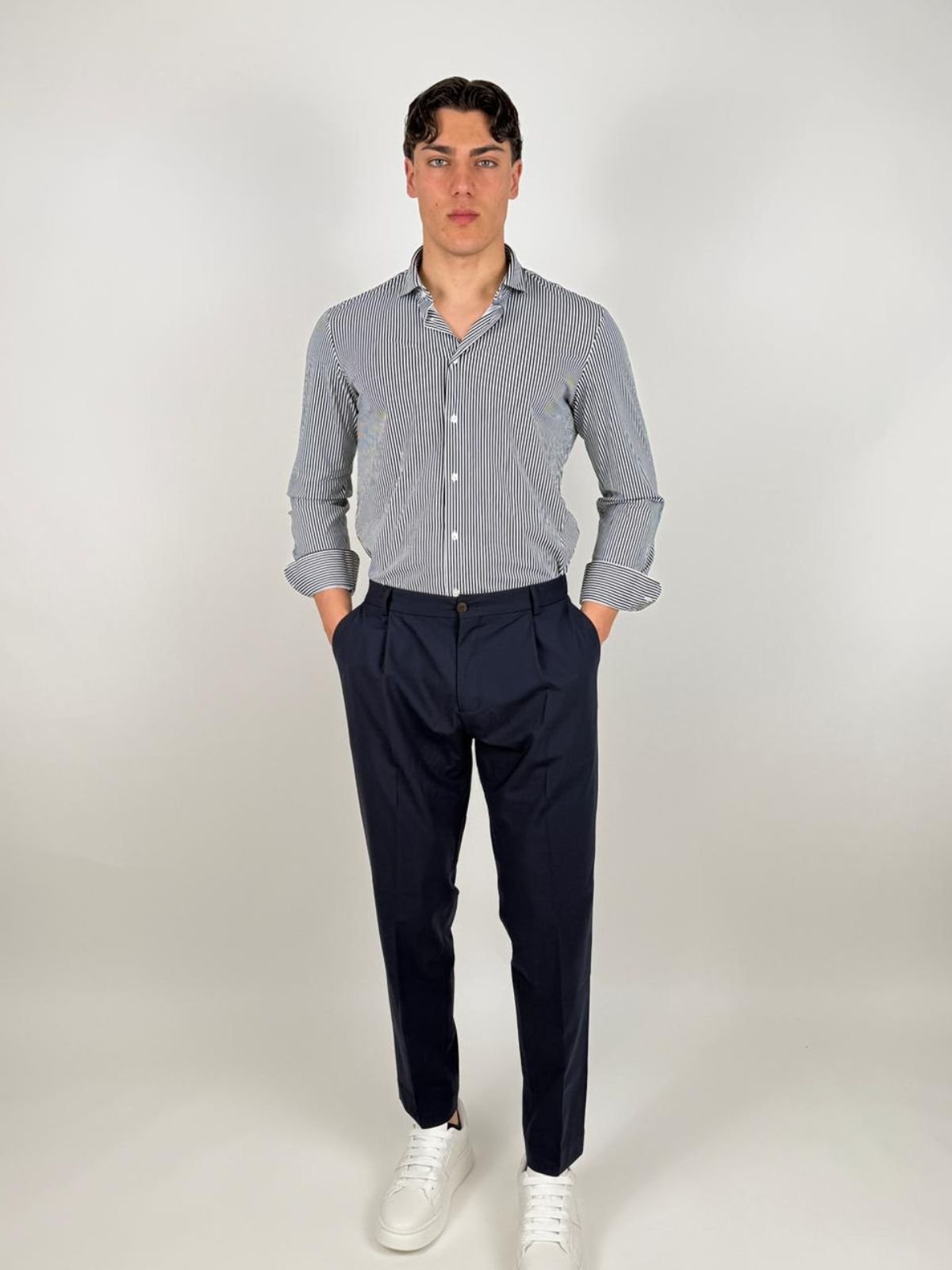 Outfit - Camicia Francese Tecnico Stampato - Uomo - World Fashion