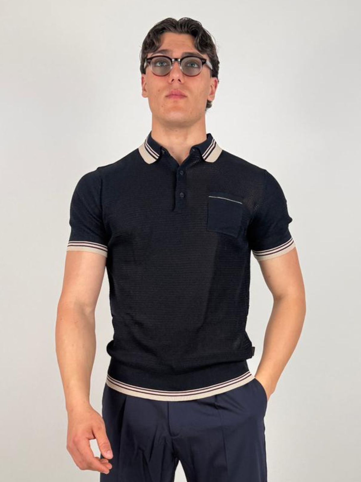 Outfit - Polo In Maglia M/M - Uomo - World Fashion
