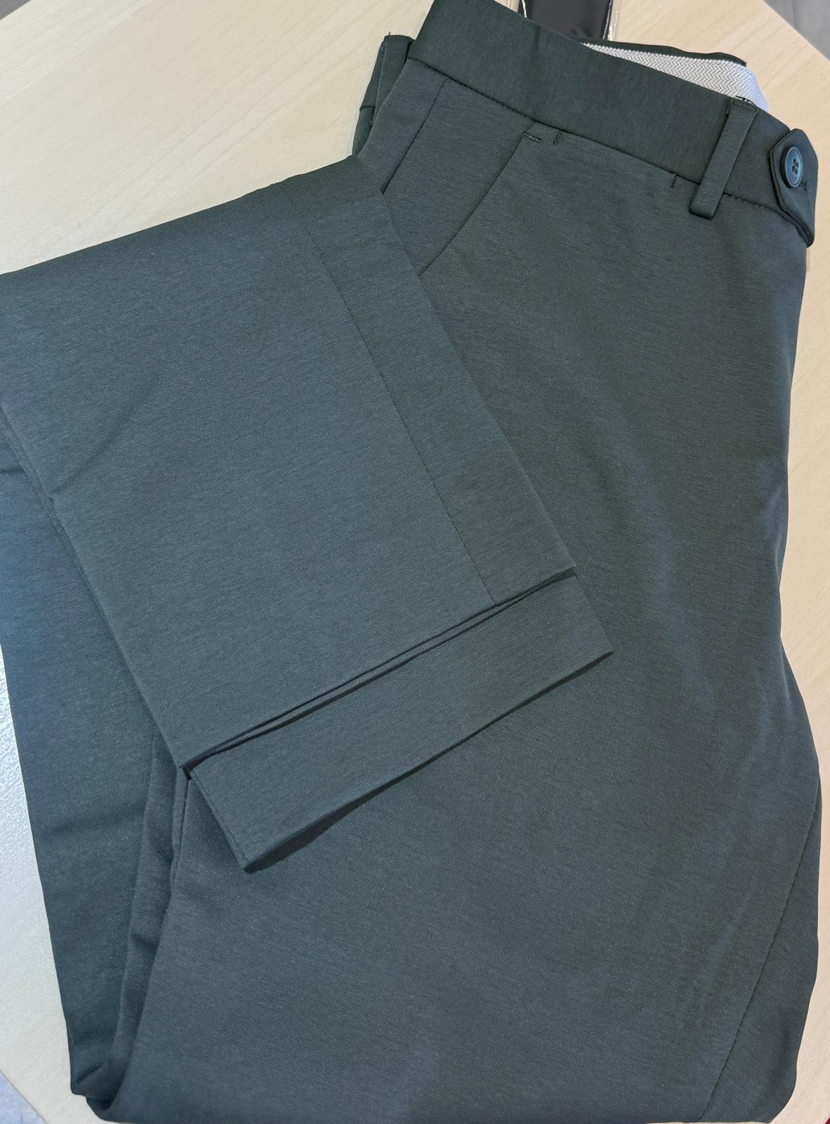 Yes Zee - Pantalone  Chinos Senza Pinces E Risvolto - Uomo