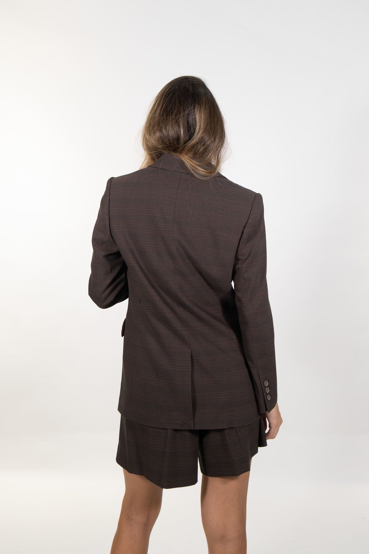 Markup - Blazer monopetto principe di galles - Donna