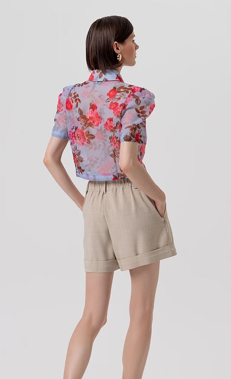 Pantaloncino flare con pences Donna - Fracomina - World Fashion