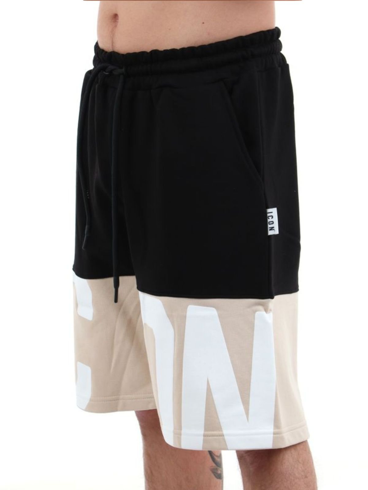 Pantaloncino in cotone e tessuto Uomo - Icon - World Fashion