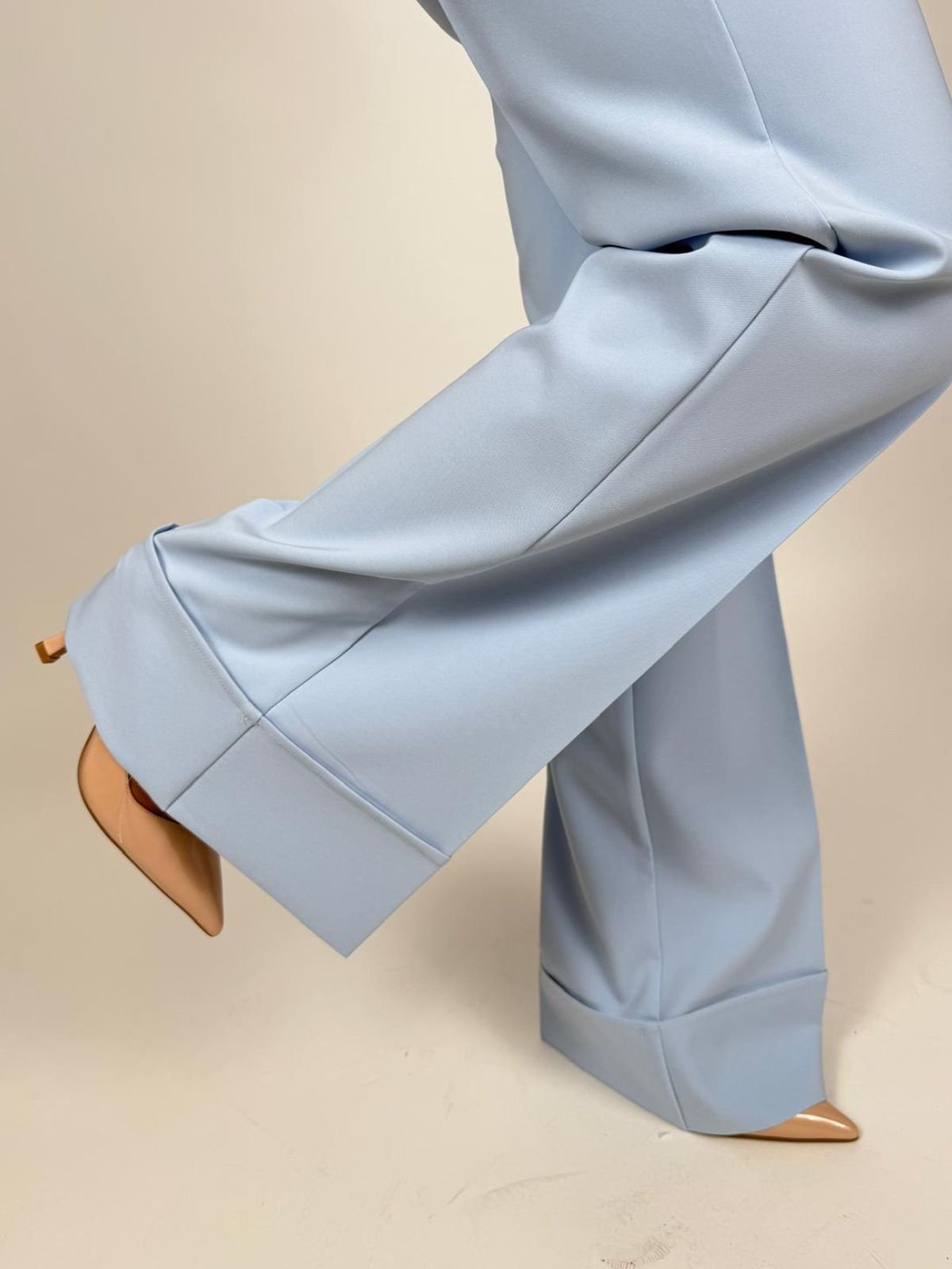 Pantalone a palazzo con risvolto Donna - Rinascimento - World Fashion