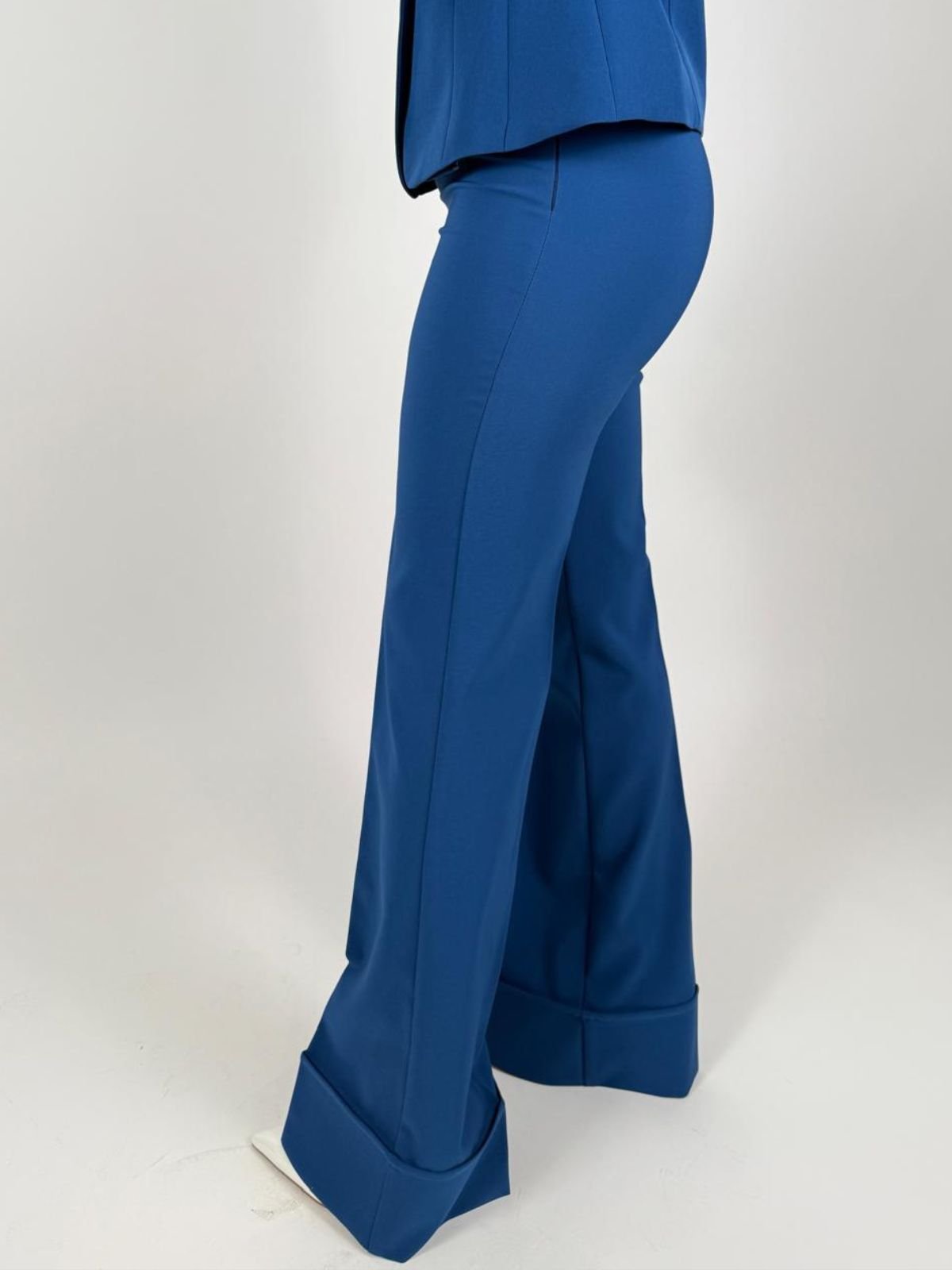 Pantalone a palazzo con risvolto Donna - Rinascimento - World Fashion