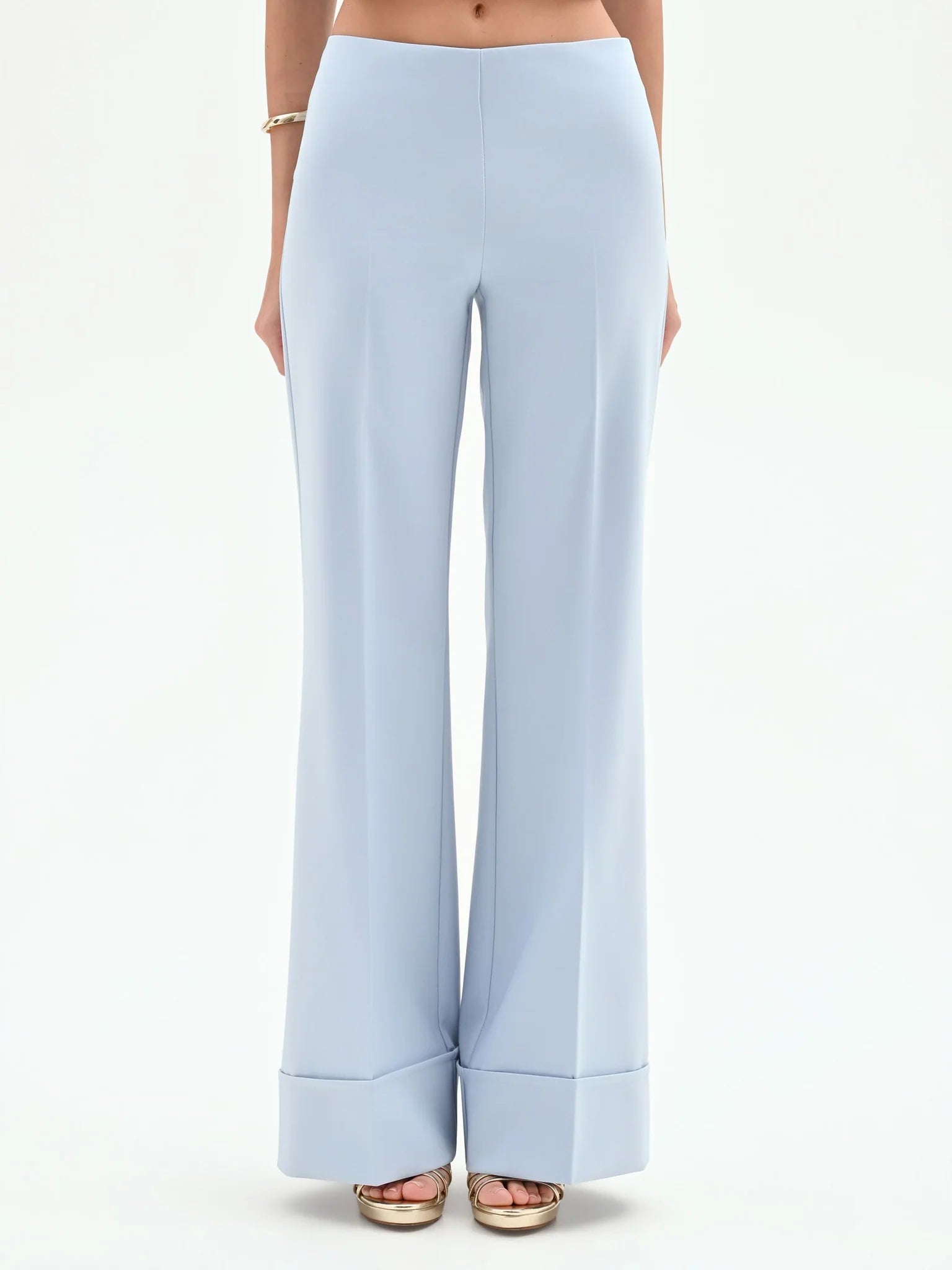 Pantalone a palazzo con risvolto Donna - Rinascimento - World Fashion