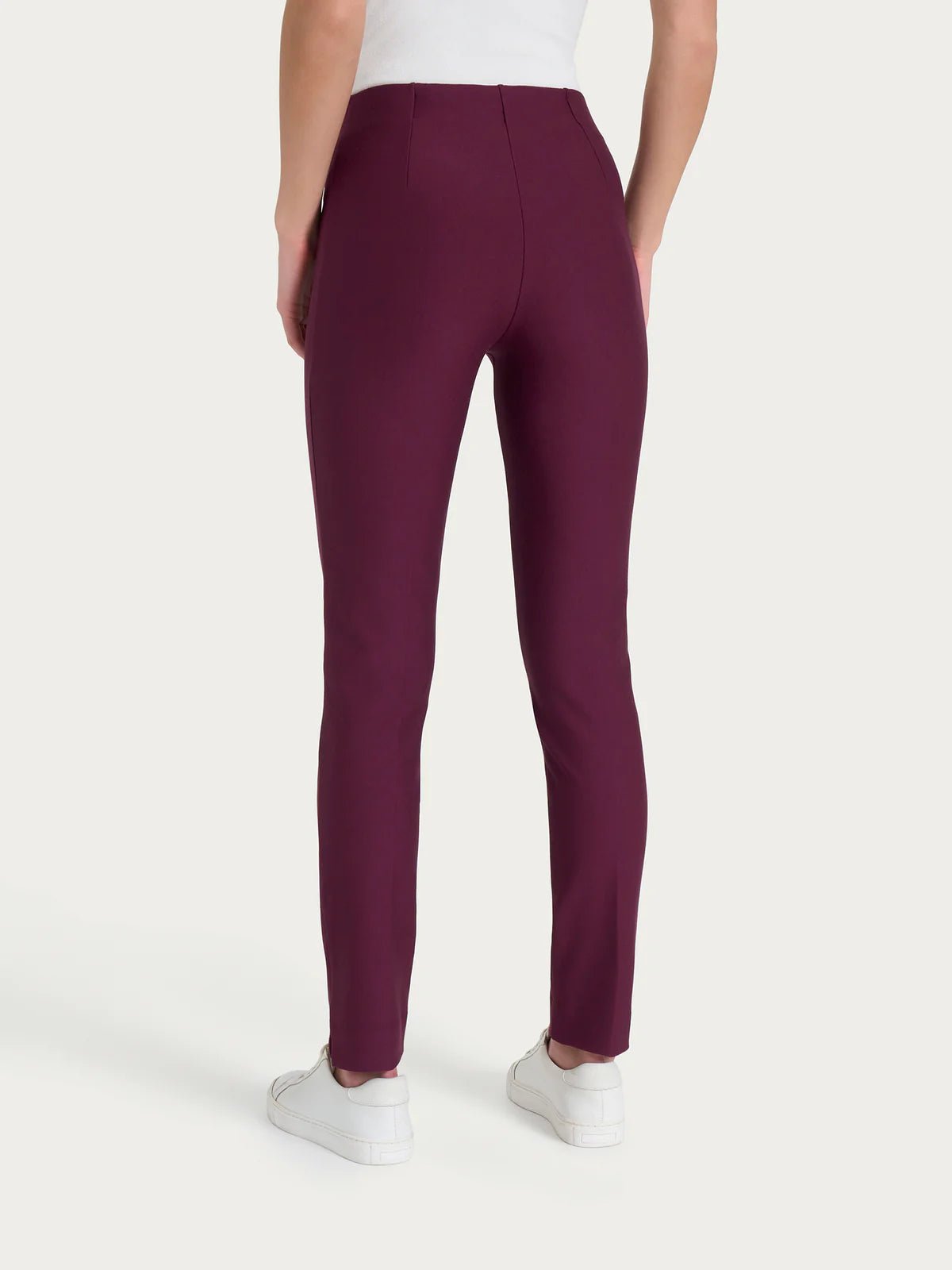 Pantalone a sigaretta con spacchetti in Compact - RAGNO - DE72PS - World Fashion