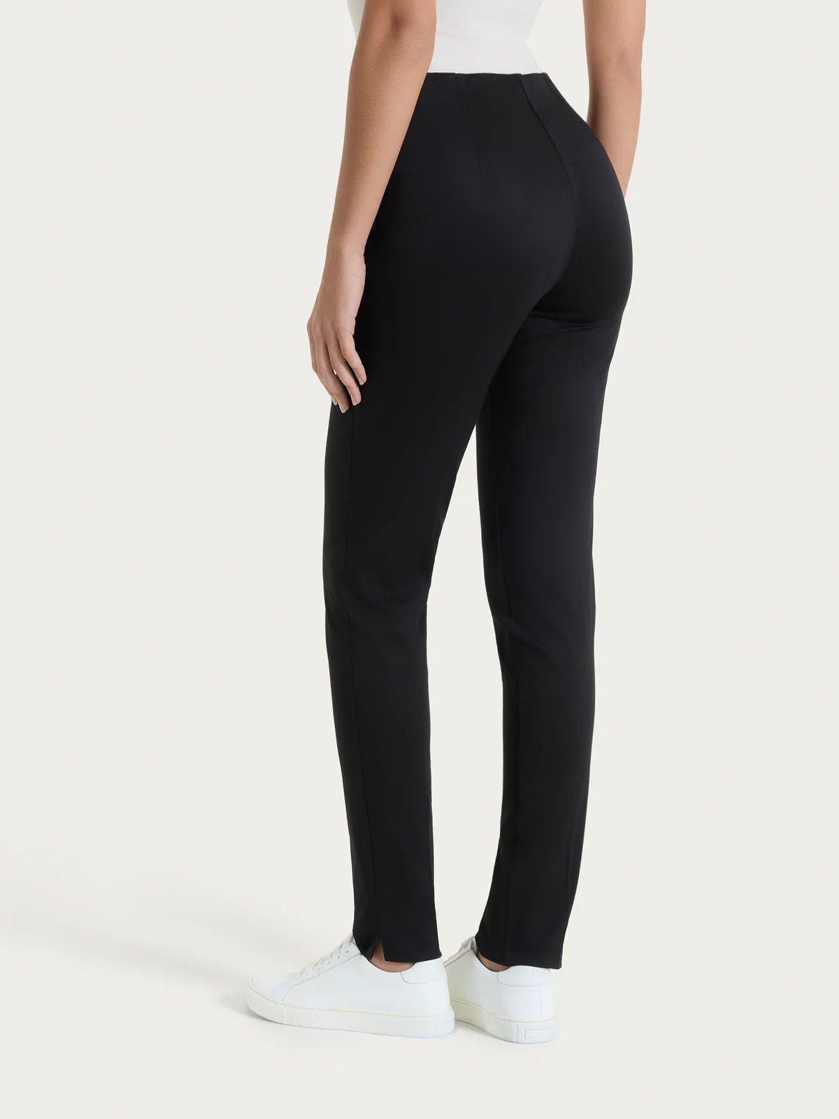 Pantalone a sigaretta con spacchetti in Satin Power Donna - Ragno - World Fashion