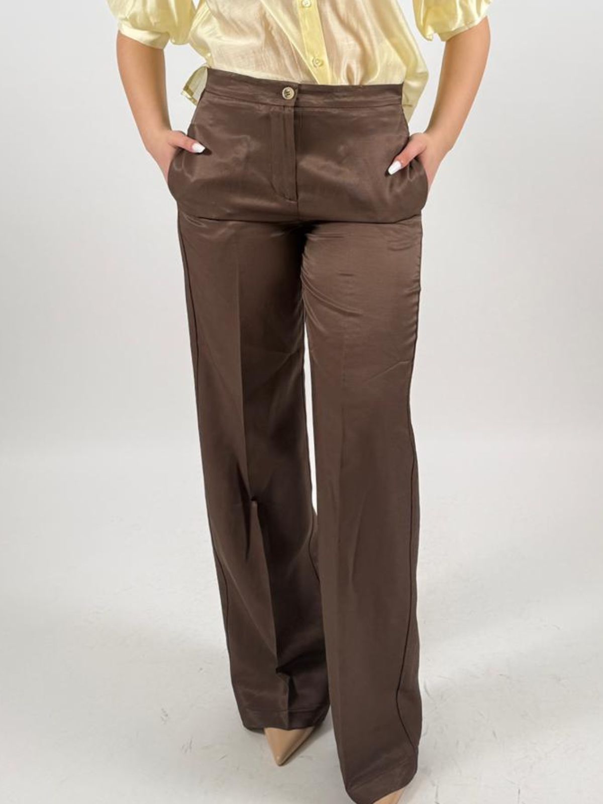 Pantalone ampio a palazzo Donna - Vicolo - World Fashion