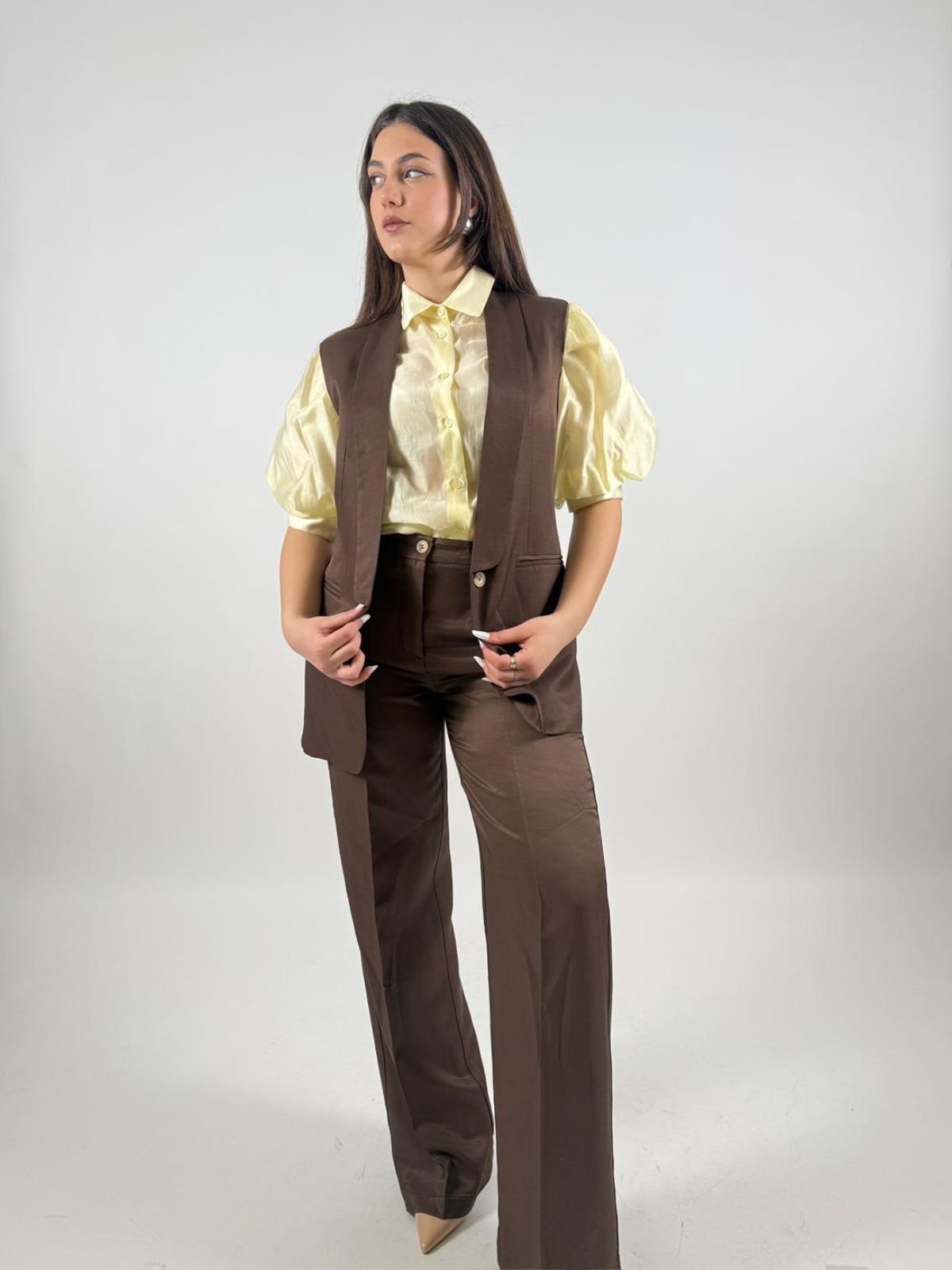 Pantalone ampio a palazzo Donna - Vicolo - World Fashion