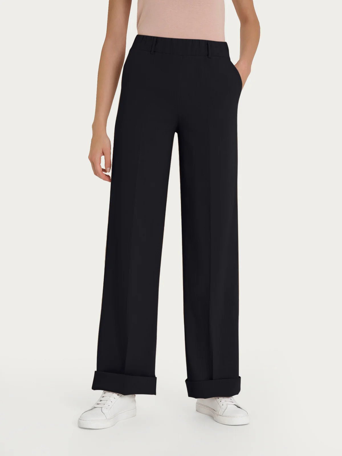 Pantalone ampio con tasche in Super Natural Donna - Ragno - World Fashion