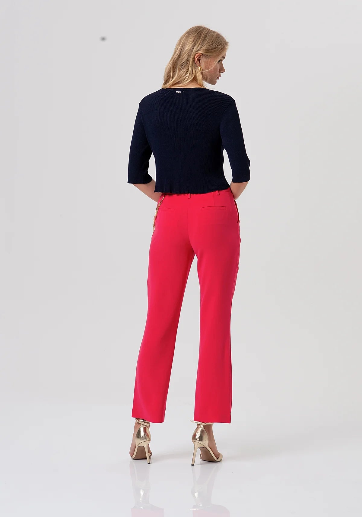 Pantalone bootcut modello chino Donna - Fracomina - World Fashion
