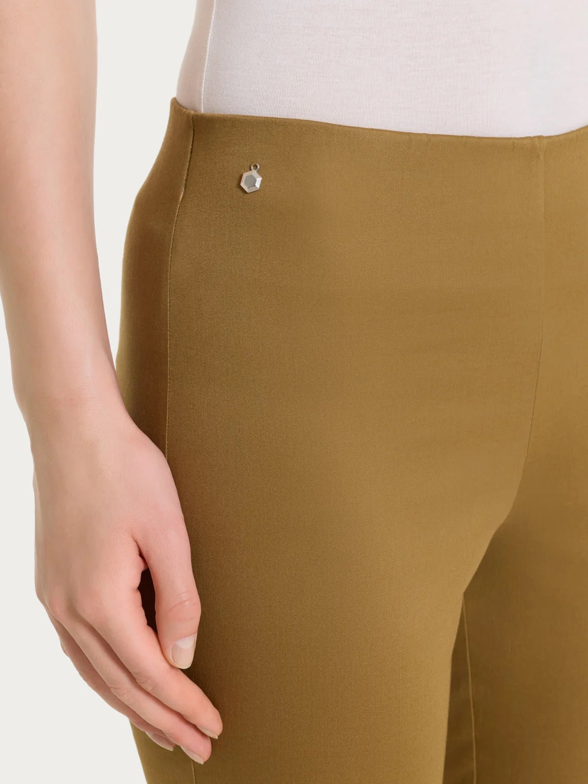 Pantalone capri dritto in Satin Power Donna - Ragno - World Fashion