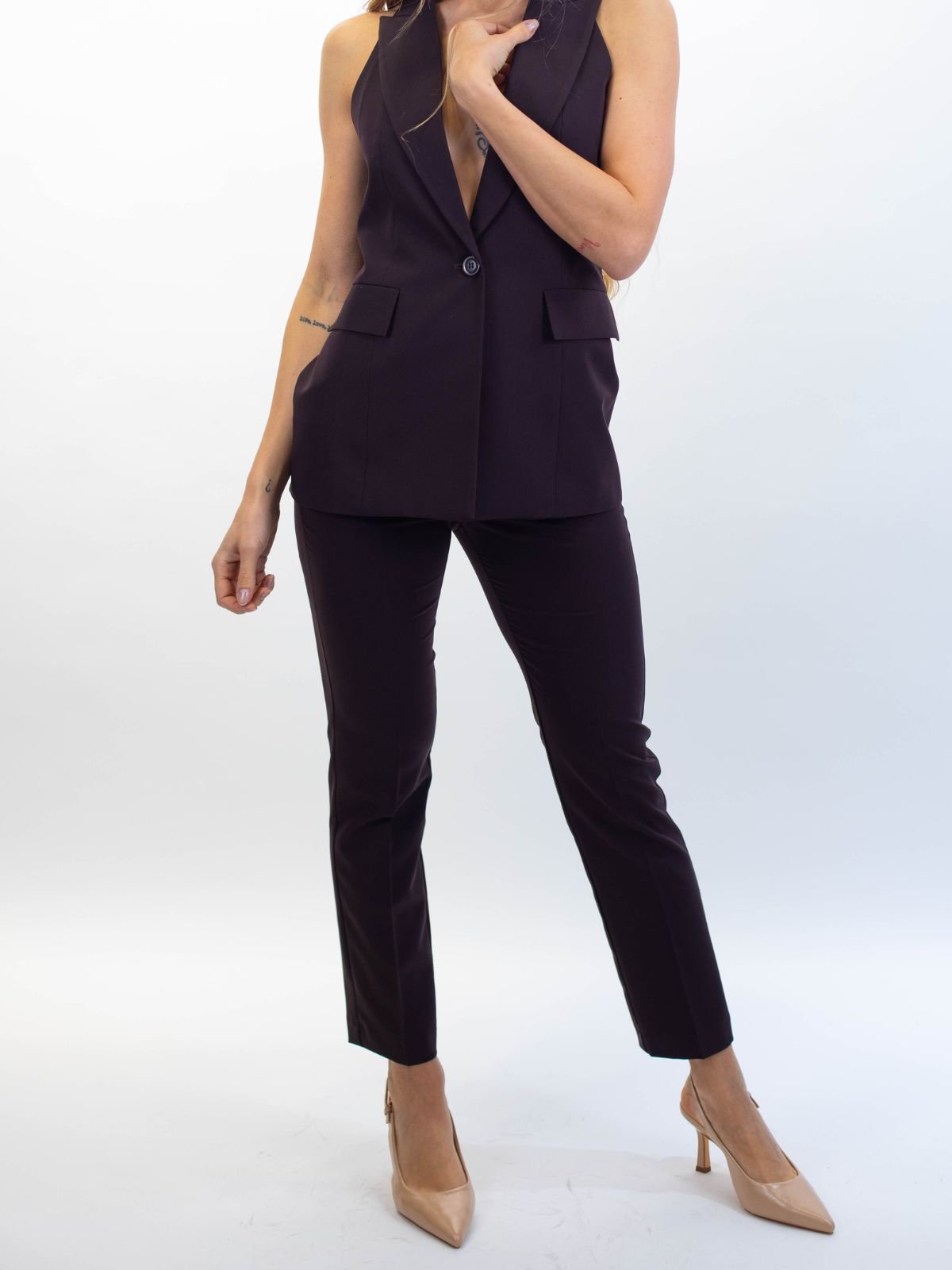Pantalone chino Donna - Imperial - World Fashion