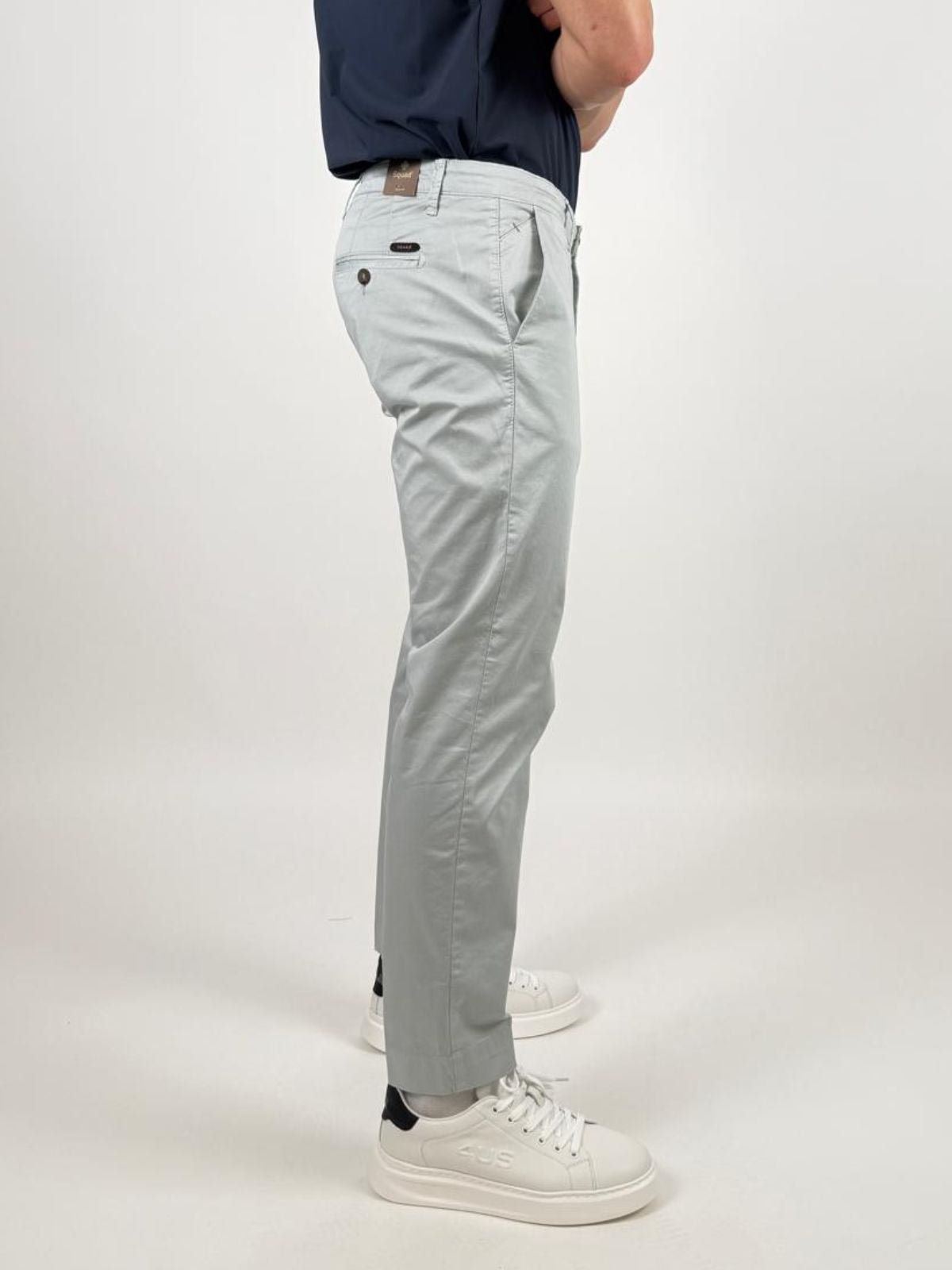 Pantalone Chino in cotone stretch Uomo - Squad2 - World Fashion