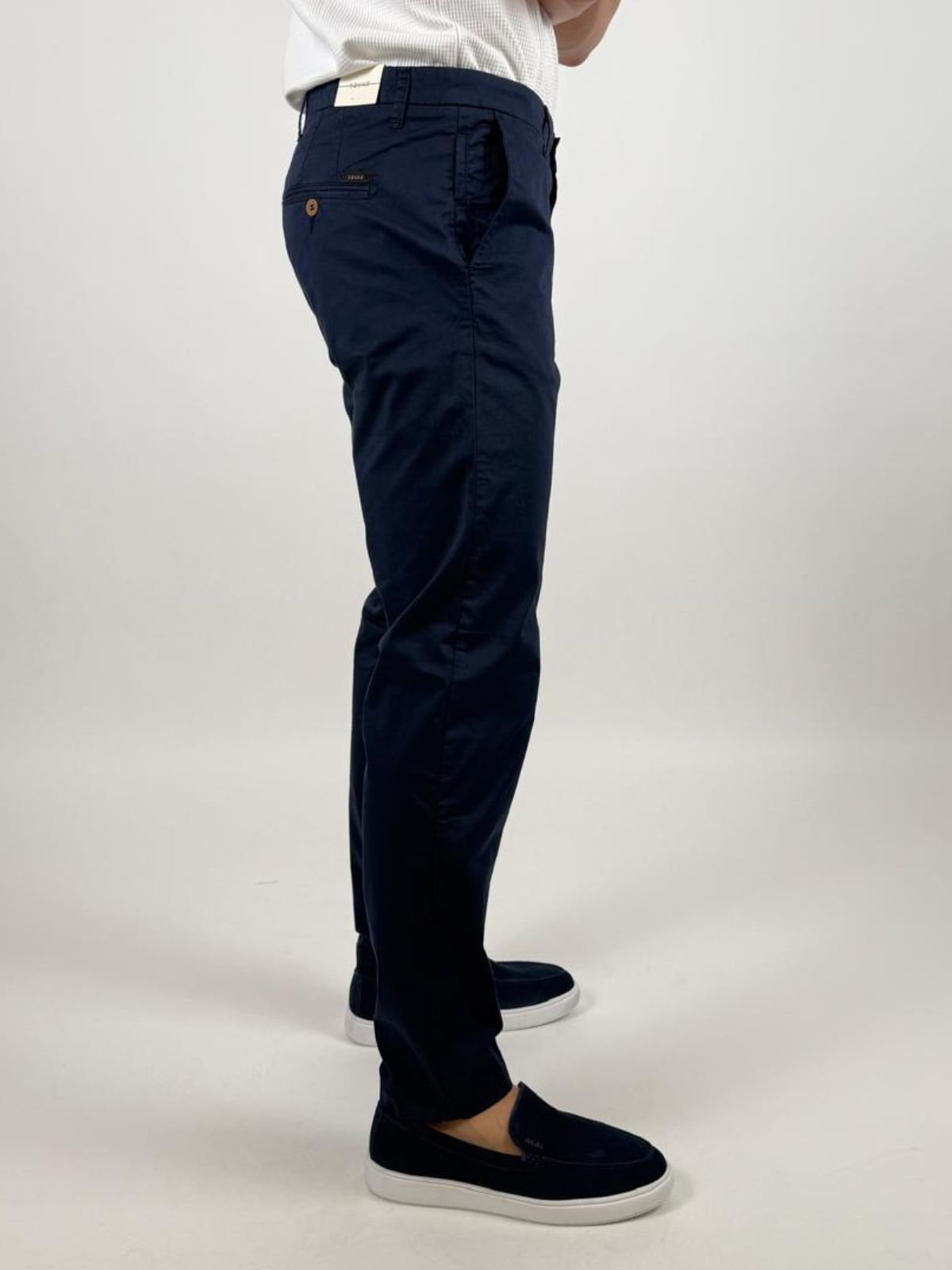 Pantalone Chino in cotone stretch Uomo - Squad2 - World Fashion