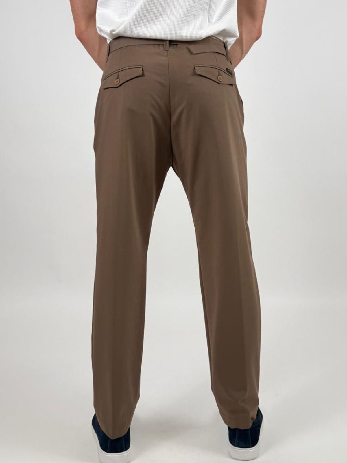 Pantalone chino in misto viscosa Uomo - Squad2 - World Fashion