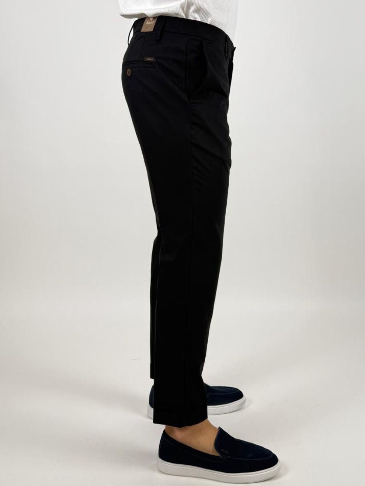 Pantalone Chino Slim fit. Vita media. Uomo - Squad2 - World Fashion