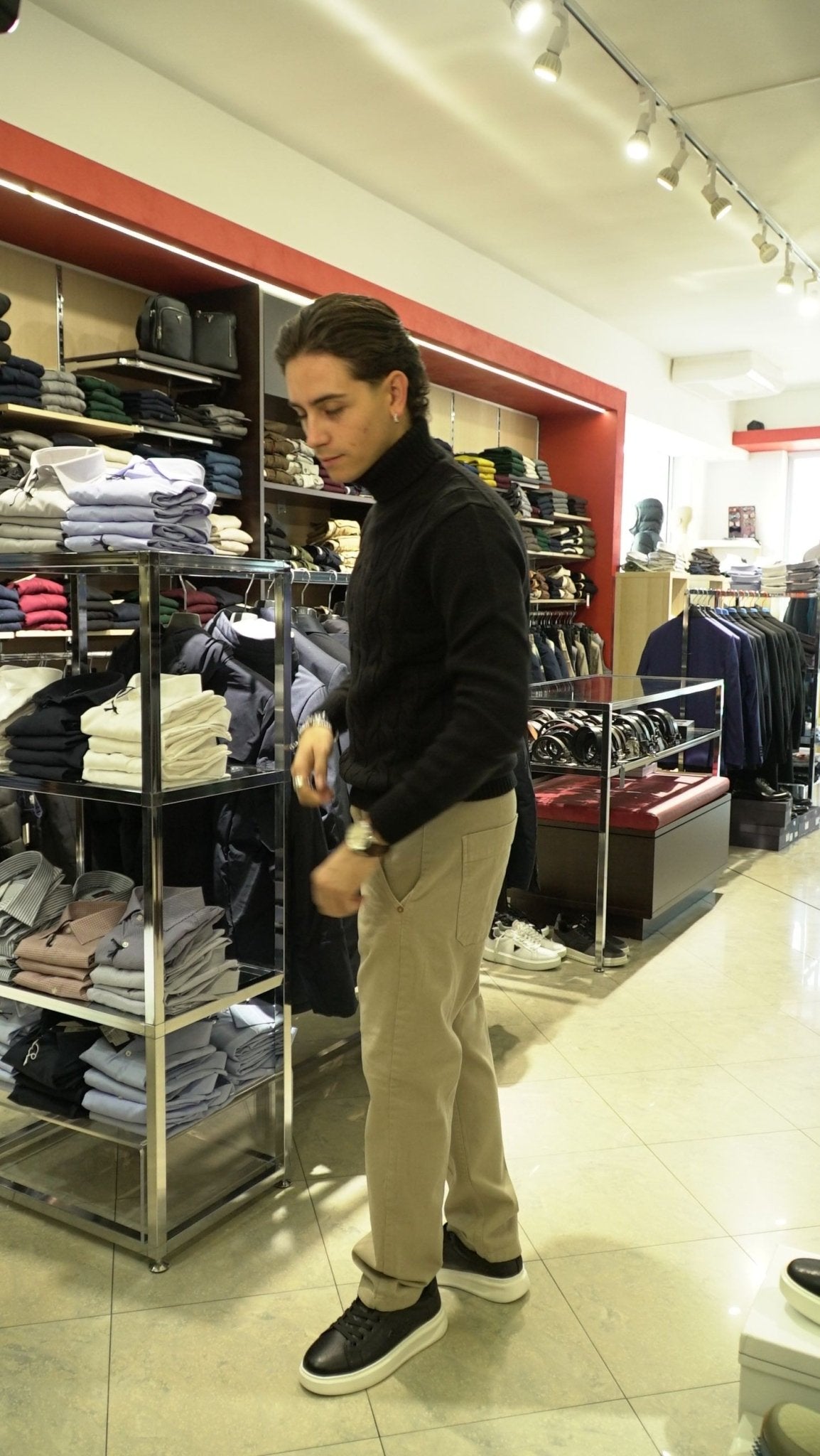 Pantalone chino Uomo - SQUAD2 - JAPPO 126095 - World Fashion