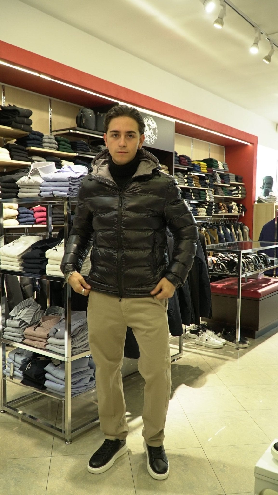 Pantalone chino Uomo - SQUAD2 - JAPPO 126095 - World Fashion